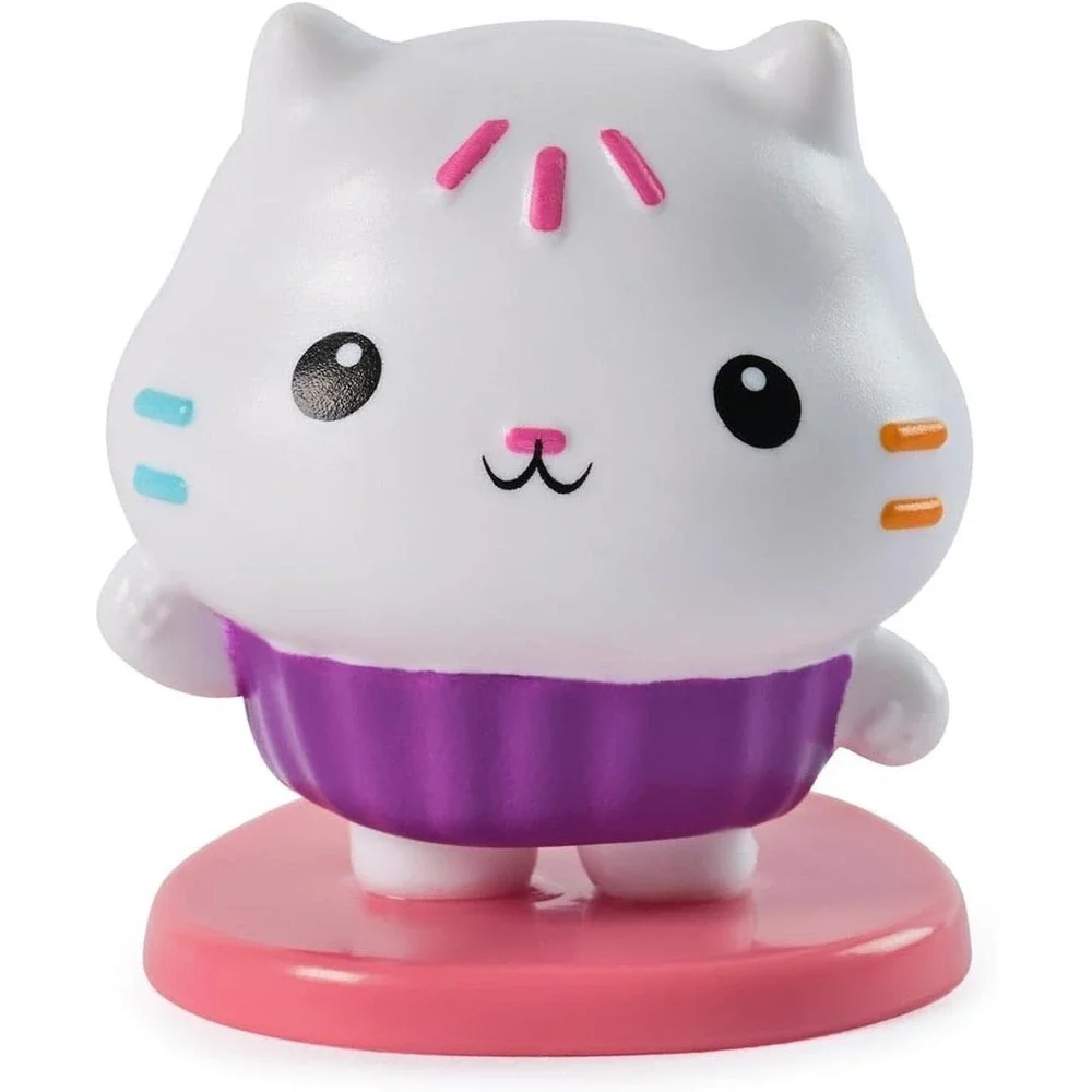 Gabby's Dollhouse 4 Mini Figures Set – Gabby, Mercat, Cakey Cat and Pandy Paws